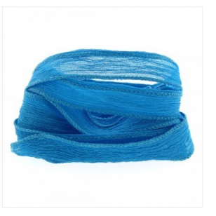 Zijde Turqouise 20mm Per meter